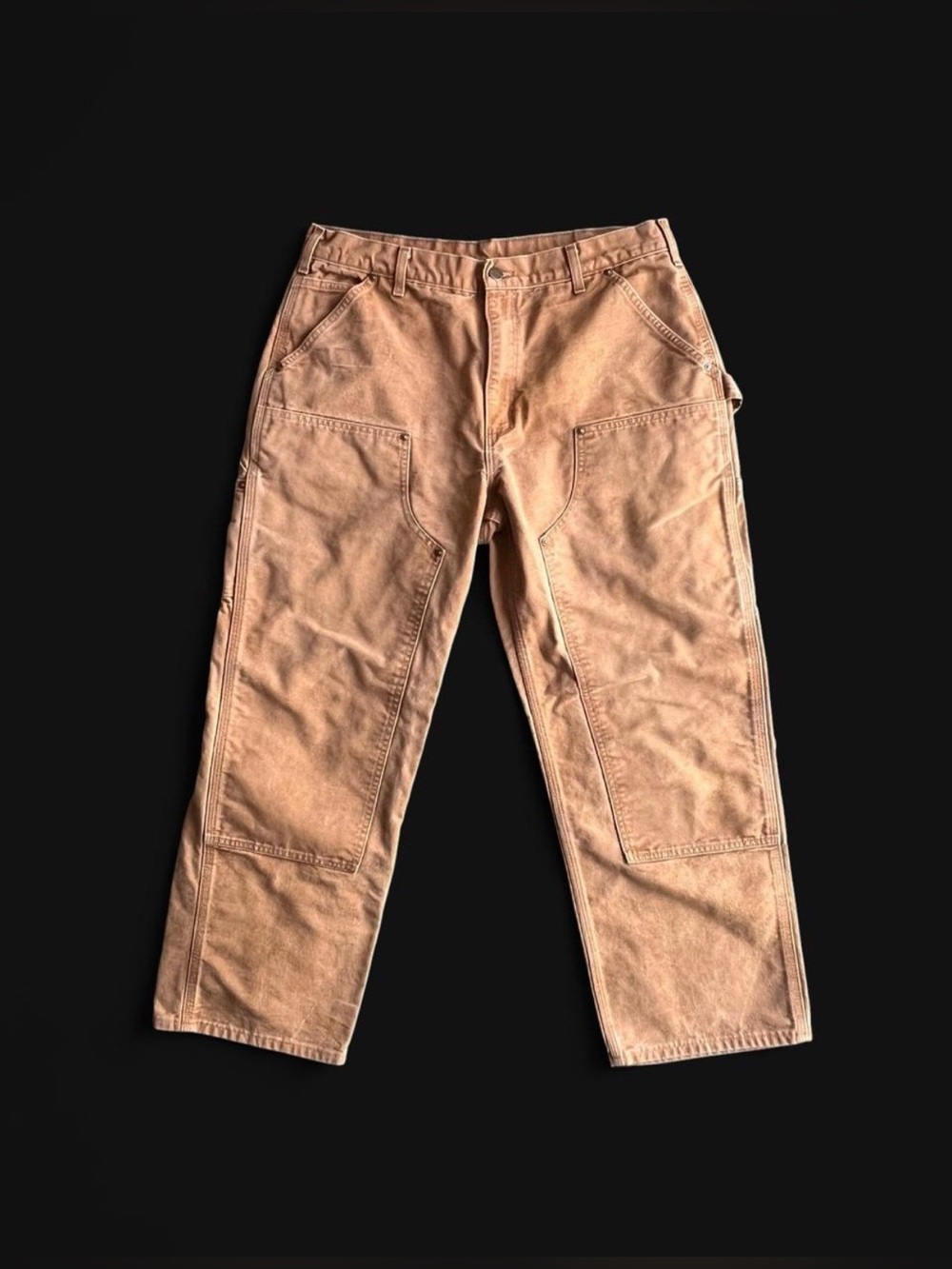 Carhartt brown double knee pants men’s 36x30 made in USA